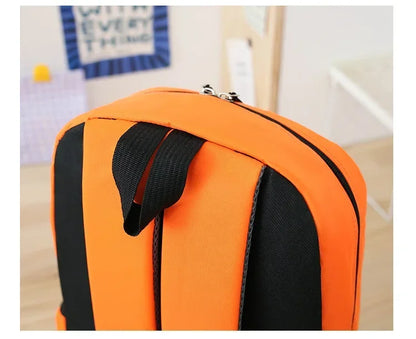 Cartoon Sonic Backpack — School Bag for Kids & Teens Featuring Amy, Rose & Shadow Characters, Perfect Gift for Boys