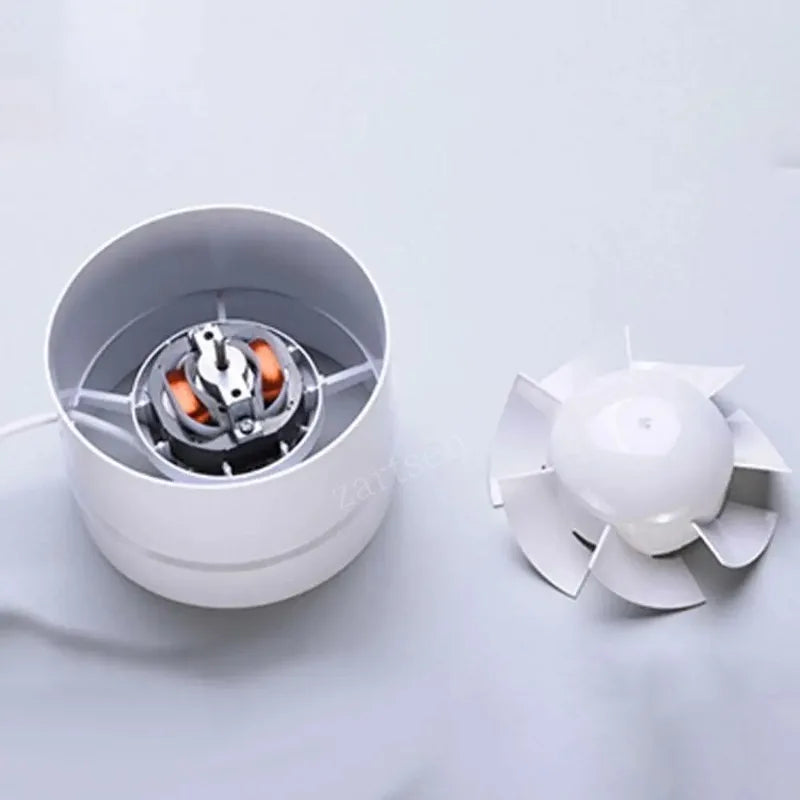 4/6 Inch 220V Silent Ventilation Exhaust Fan – Air Ventilator for Bathroom, Kitchen, Washroom