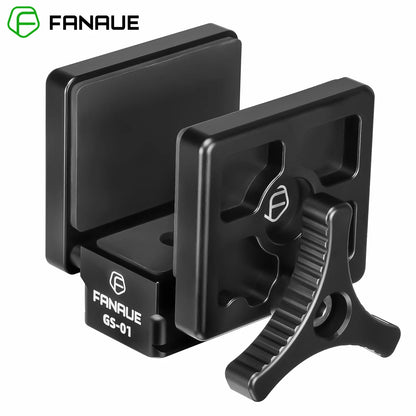 FANAUE GS-01 Saddle Mount Rifle Clamp Adapter – Hunting Tripod with Arca Swiss QR Plate