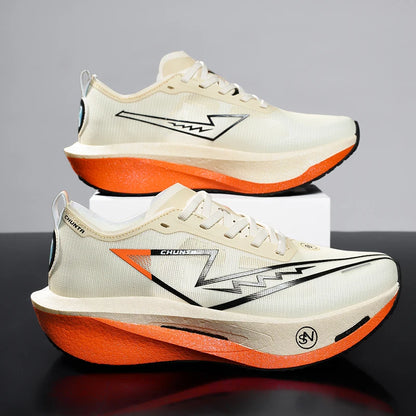 Carbon Plate Marathon Running Shoes - Lightweight Breathable Athletic Sneakers for Men & Women