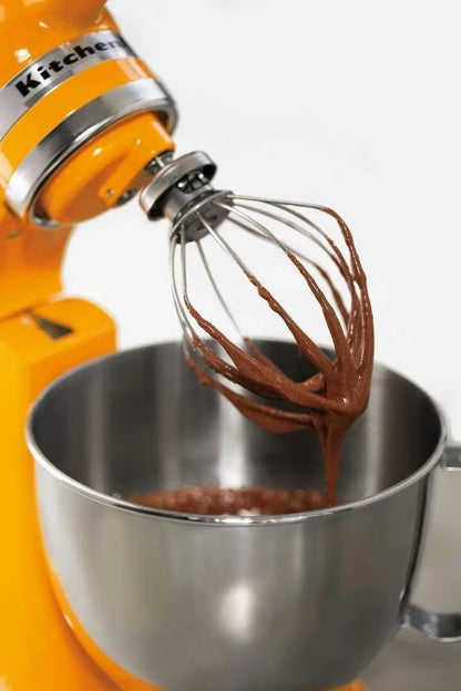 K45WW Wire Whip Attachment for Tilt-Head Stand Mixer – Stainless Steel Egg Beater & Cake Whisk for KitchenAid