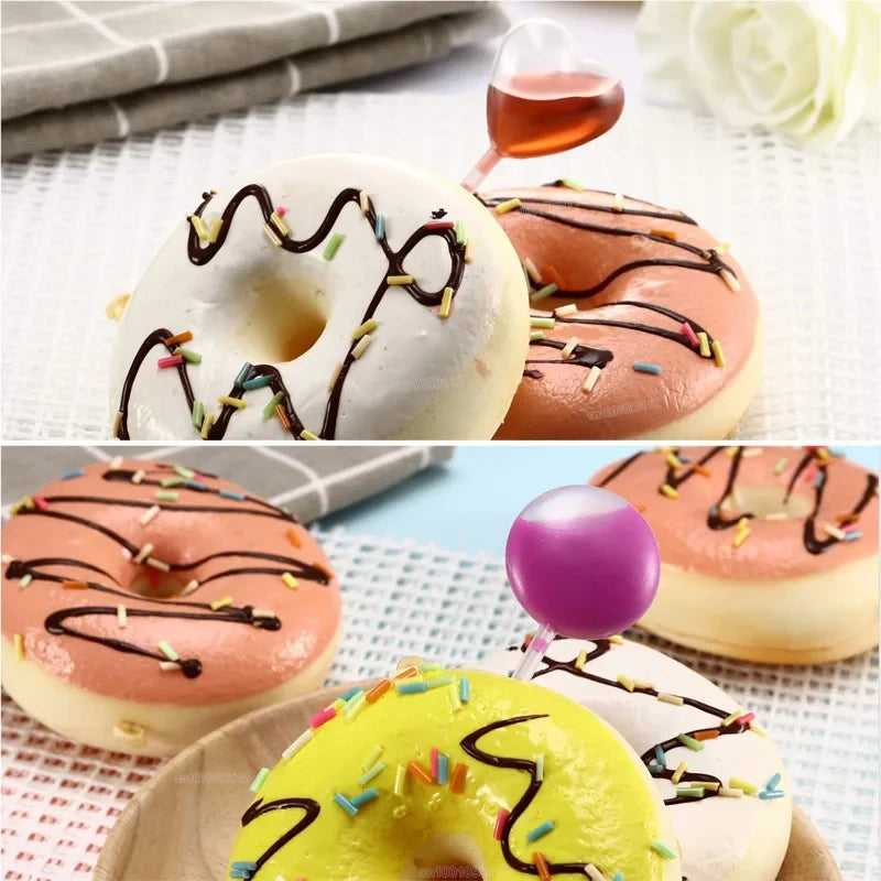 50PCS Mini Disposable Jam Dropper Pipettes - Perfect for Cupcakes, Sauces, Dessert Decorations - Easy Squeeze Transfer for Cake Decorating