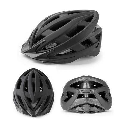 Bike Helmet for Adults - Lightweight with Adjustable Side & Chin Strap, Fits 58-62cm, Men & Women Cycling Accessories