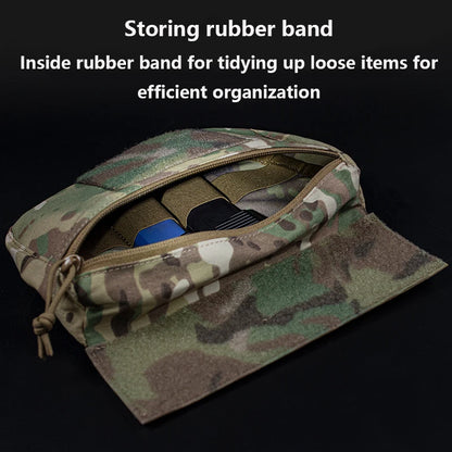 Outdoor Tactical JPC/CPC Vest – Large FC Sub-Pouch with Expanded Lower Belly MOLLE Tactical Chest Pouch