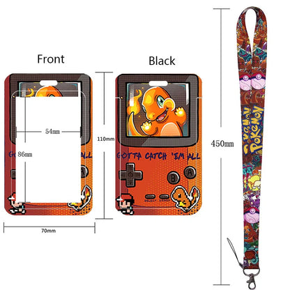 Neck Strap Lanyard for Keys and ID Cards – Badge Holder, Keychain, Key Rings, Fashion Accessory Gift
