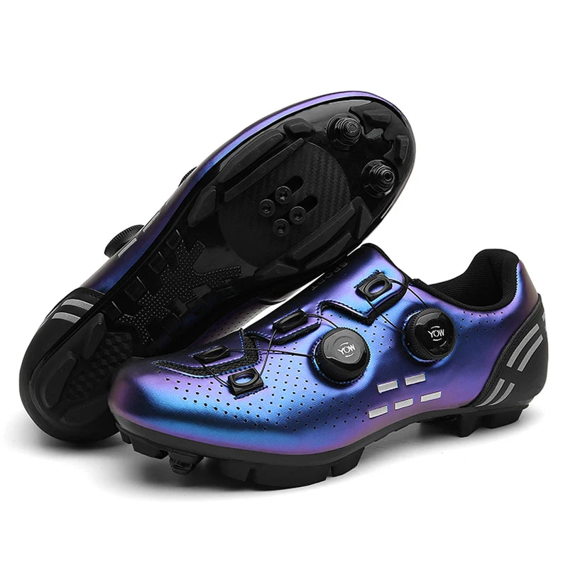 Unisex Cycling Shoes - Anti Slip Mountain Bike Sneakers for Men & Women Road Racing MTB Bicycle Shoes