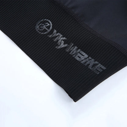 YKYWBIKE Cycling Jersey & Bib Shorts Set — Classic MTB Bike Clothing with Reflective Details