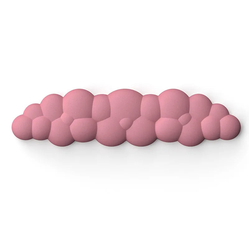 Memory Foam Mouse Pad with Wrist Rest – Anti-Slip Keyboard Cloud Desk Pad for Office & Gamer Comfort