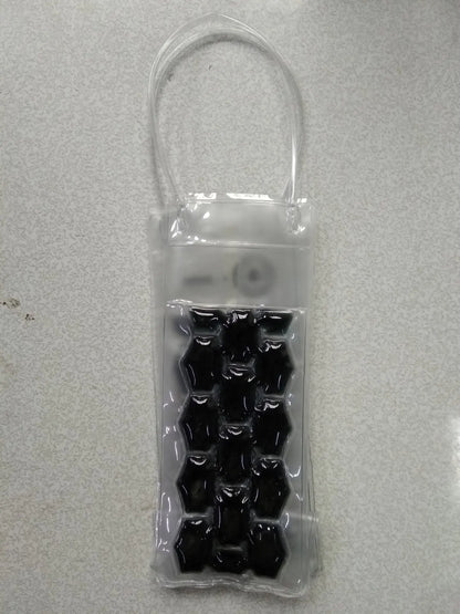 Ice Wine Bag Holder – Champagne, Beer, Whisky & Drink Cooler, Gel Cooling Chiller for Bar Accessories