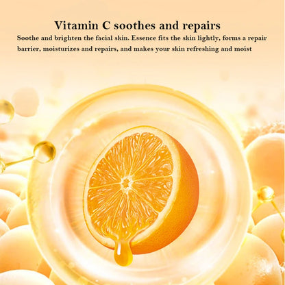30pcs Vitamin C Sleeping Face Masks — Moisturizing, Firming & Skin Rejuvenation, No-Wash Disposable Facial Masks