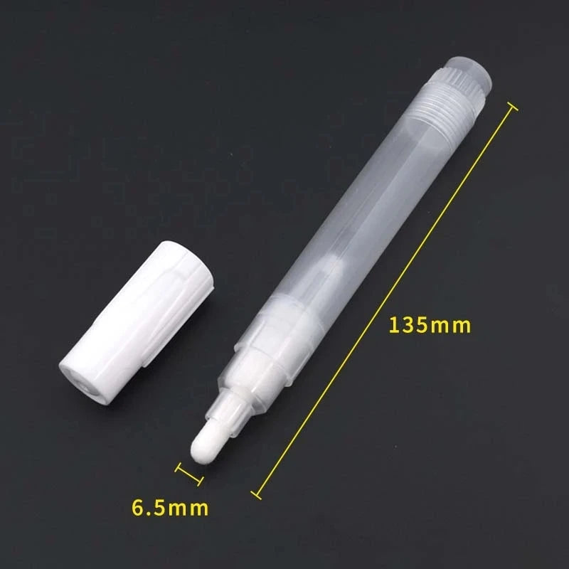 Plastic Empty Pen Rod Tubes – 0.5 to 30mm Barrels for Graffiti, Liquid Chalk, Paint Marker Accessories