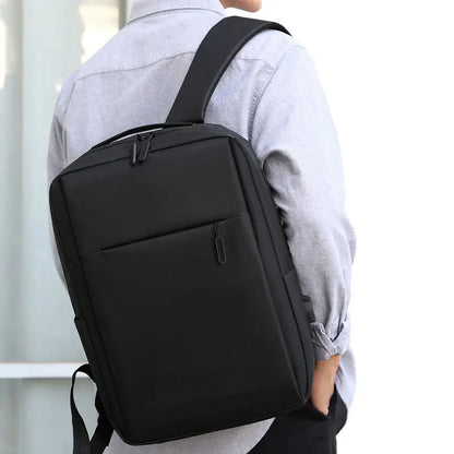 2024 Versatile Waterproof Business & School Backpack – USB Rechargeable Laptop Bag
