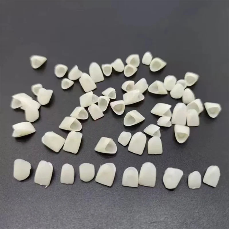 50/100pcs Dental Temporary Crown Resin Veneers – Porcelain Teeth Materials for Anterior & Posterior Teeth Restoration