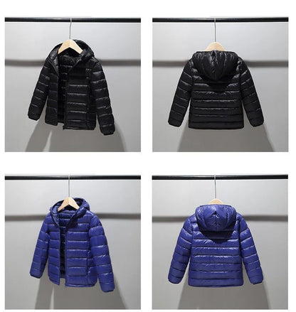 Kids Down Jackets for Autumn & Winter – Warm Coats for Boys & Girls (3-14 Years), Toddler Outerwear