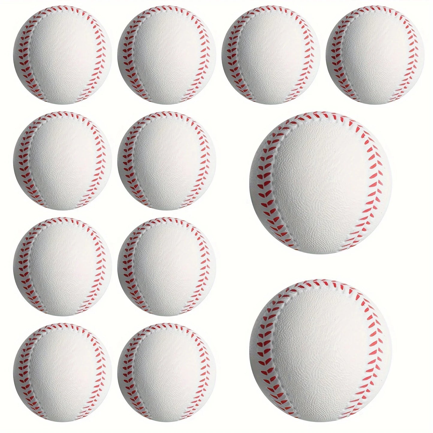 Unisex Lightweight Softball – Durable Elastic PU Foam Baseball for Indoor/Outdoor Training & Recreation