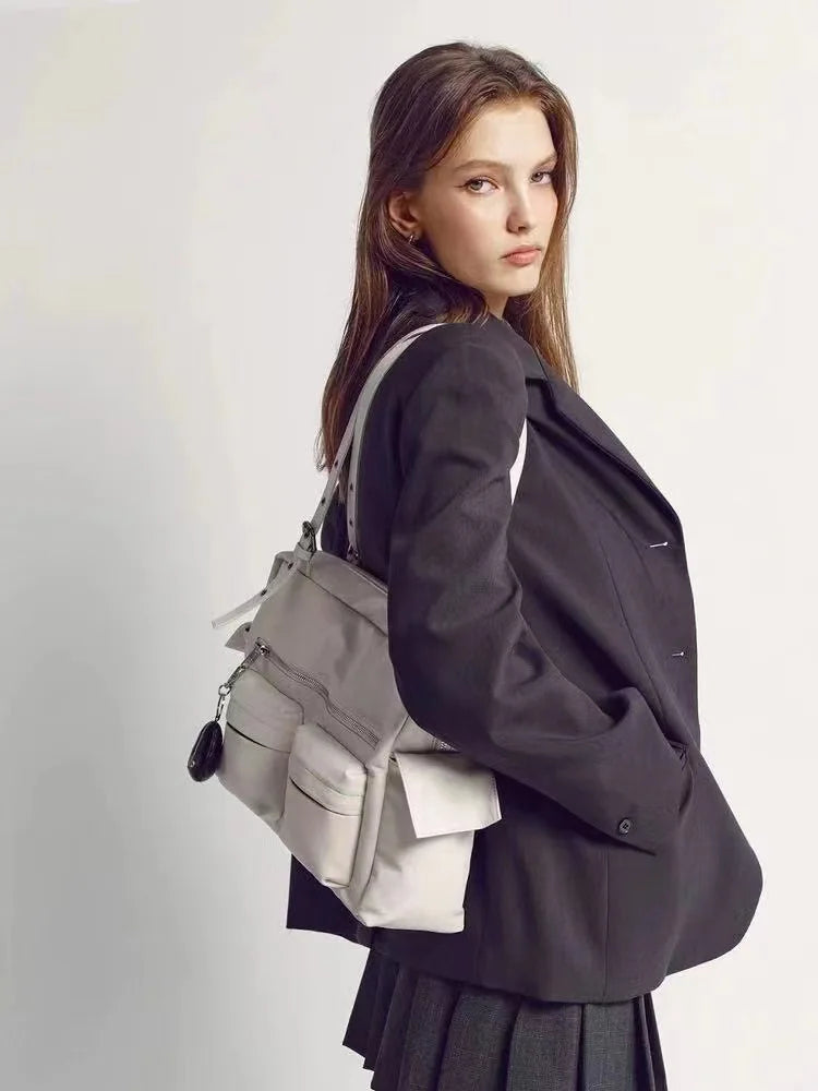 SAMO ONDOH Korean Medium Motorbike Crossbody Bag – Same Style as Song Yuqi