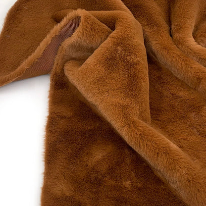 Faux Rabbit Fur Fabric – 50/80/160cm Super Soft 10mm Pile Plush Material for Stuffed Toys & Sewing
