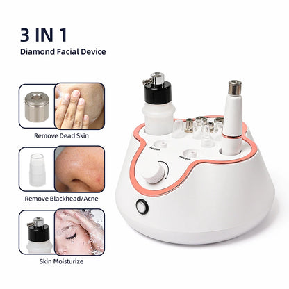 Professional Diamond Microdermabrasion Machine – At-Home Facial Peeling & Deep Cleaning Skin Care Tool