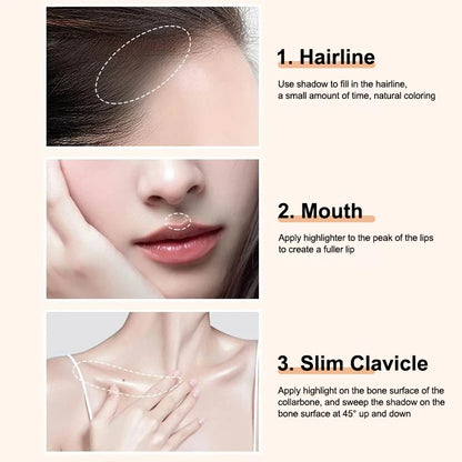 # Hairline Powder Root Cover Up - Waterproof Hair Concealer for Natural-Looking Hairline Coverage