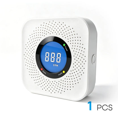 Carbon Monoxide Detector - 85dB High-Sensitivity CO Alarm with LCD Display for Home, Hotel & Furnace Safety