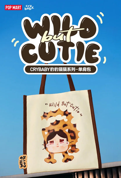 Genuine Crybaby Wild But Cutie Leopard Cat Blind Box — Vinyl Plush Pendant for Kids