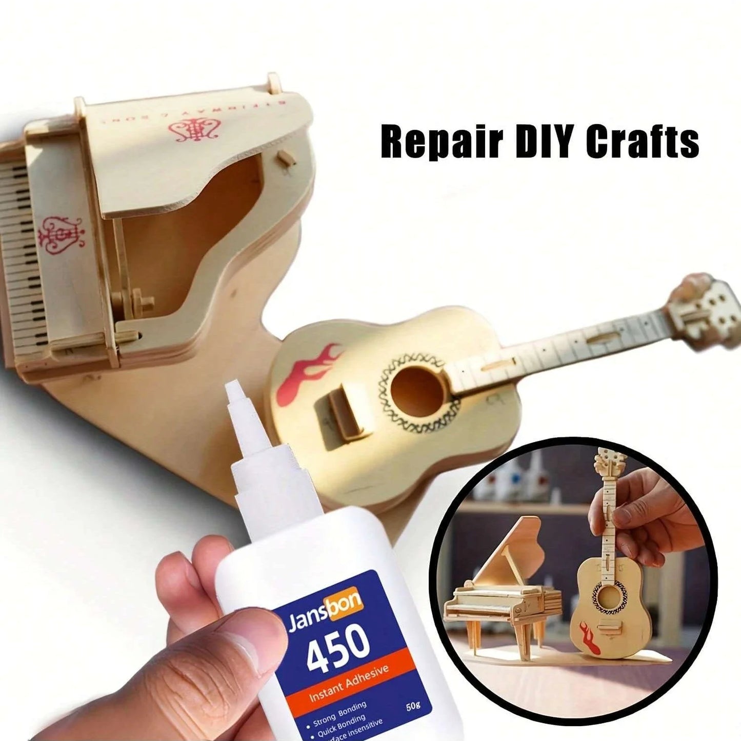 High-Strength Shoe Repair Glue - Universal Waterproof Welding Agent for Glass, Plastic, and Oily Surfaces