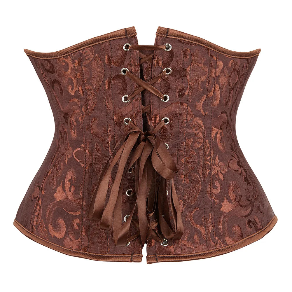 Sexy Lolita Underbust Corset – Slimming Bandage Bustier Top for Women Lingerie & Elegant Streetwear