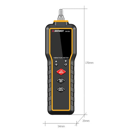 SW-65A Vibration Meter - Handheld Digital Vibration Measurement Instrument for Machinery Testing