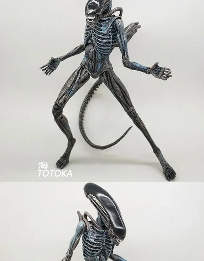 NECA Xenomorph Alien vs. Predator Action Figure — Fully Articulated Collectible with Movable Joints, Cool Toy & Gift