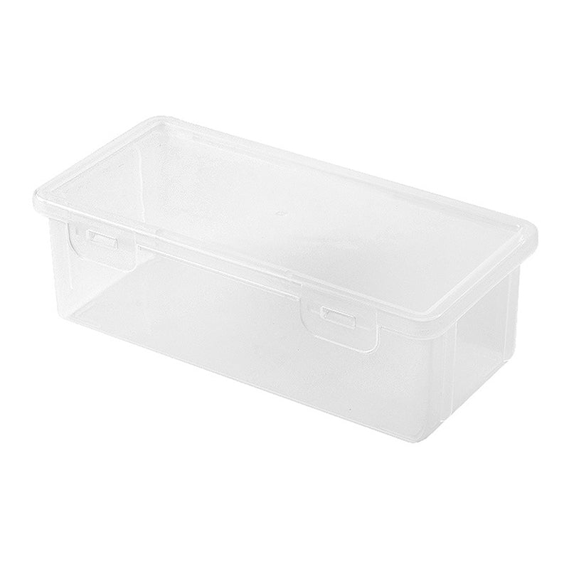 Transparent Pencil Case Box | PP Material Stationery Storage Pouch for School Supplies