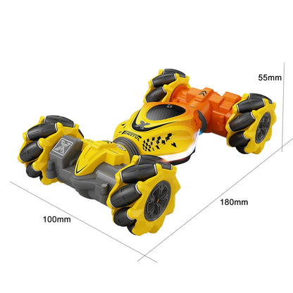 Newest 4WD RC Stunt Car — 2.4G Remote Control with 1/2/3 Battery, Gesture Sensor, Rotation Electronic Toy Gift