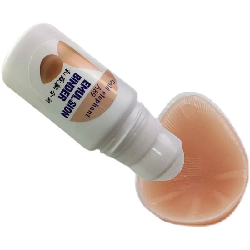 Gold Elephant A89 Silicone Breast Glue – Invisible Emulsion Binder & Water-Resistant Chest Stickers for Crossdressers