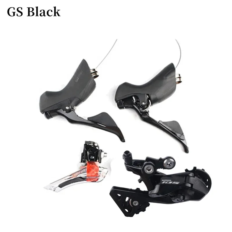 SHIMANO 105 R7000 2x11-Speed Groupset – Front & Rear Derailleurs with Shifter Upgrade from 5800 for Road Bikes