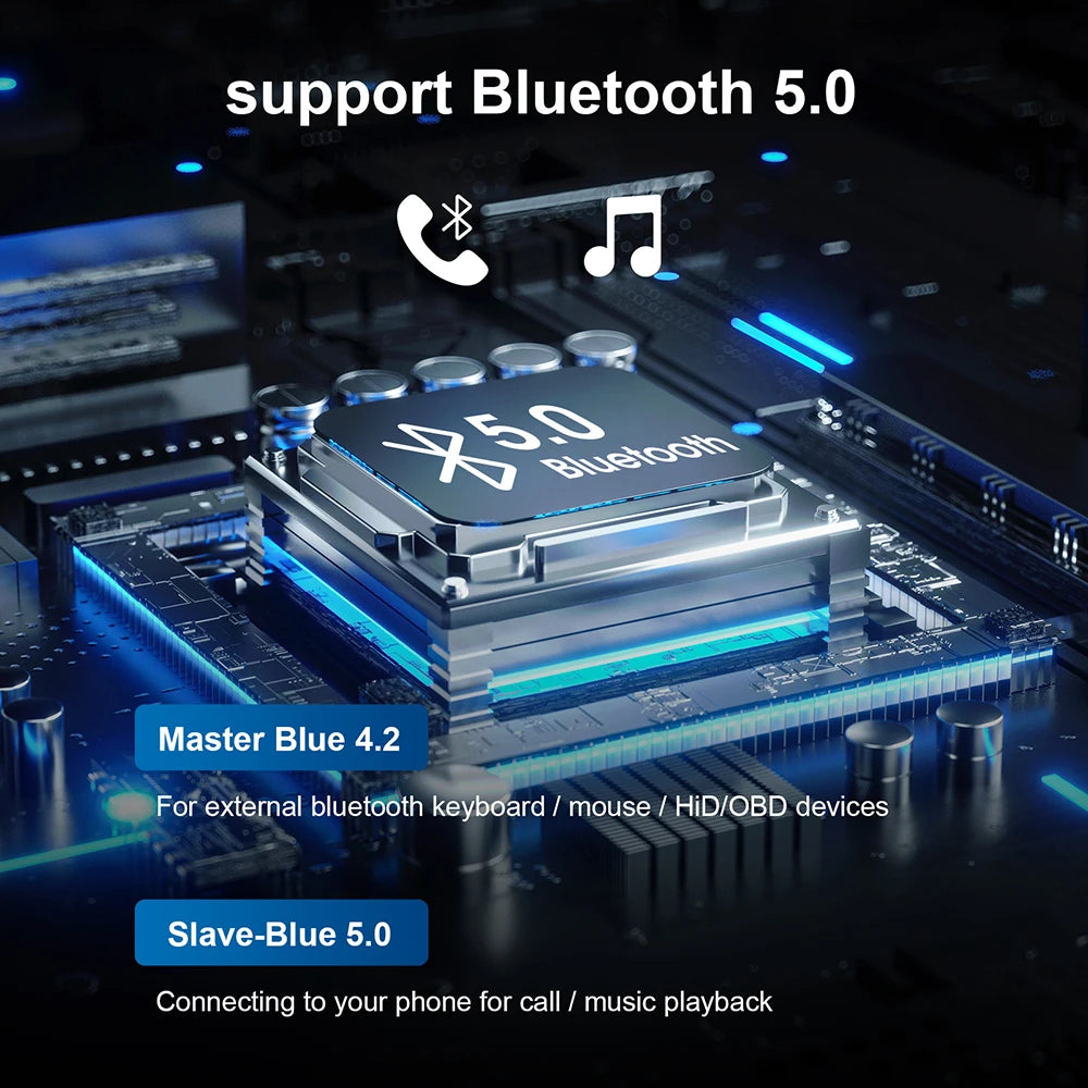2025 CarPlay Smart AI Box — Wireless Android CarPlay & Android Auto Adapter with Netflix, YouTube & 5G WiFi