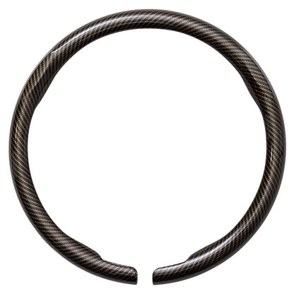 Universal 36-38cm Car Steering Wheel Cover — Non-Slip, Breathable, Fits Round & D-Shaped Wheels