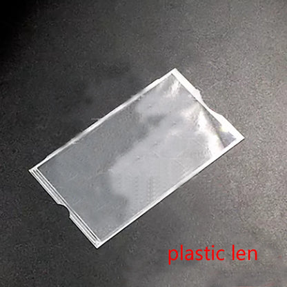 Mirror Lens for PSP 1000/2000/3000 – Transparent LCD Screen Lens Cover Protector with Replacement Frame