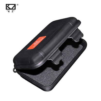 KZ PP High-End Earphone Case – Compressive Damping, Drop-Resistant Protective Box for Headphones & Accessories