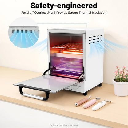 1000W Metal Tool Sterilizer - High-Temperature Dry Heat Cleaning & Sterilizing Cabinet