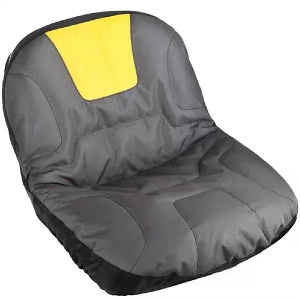 Heavy Duty 600D Oxford Waterproof Lawn Mower Seat Cover, Durable Universal Tractor Riding Seat Protector Cover