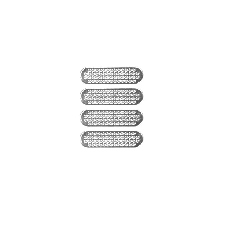 Universal Metal Mesh Anti-Dust Sticker – 1-12PCS Adhesive Net Cover for iPhone 16/15 Pro Max & Plus, Speaker Hole Protection