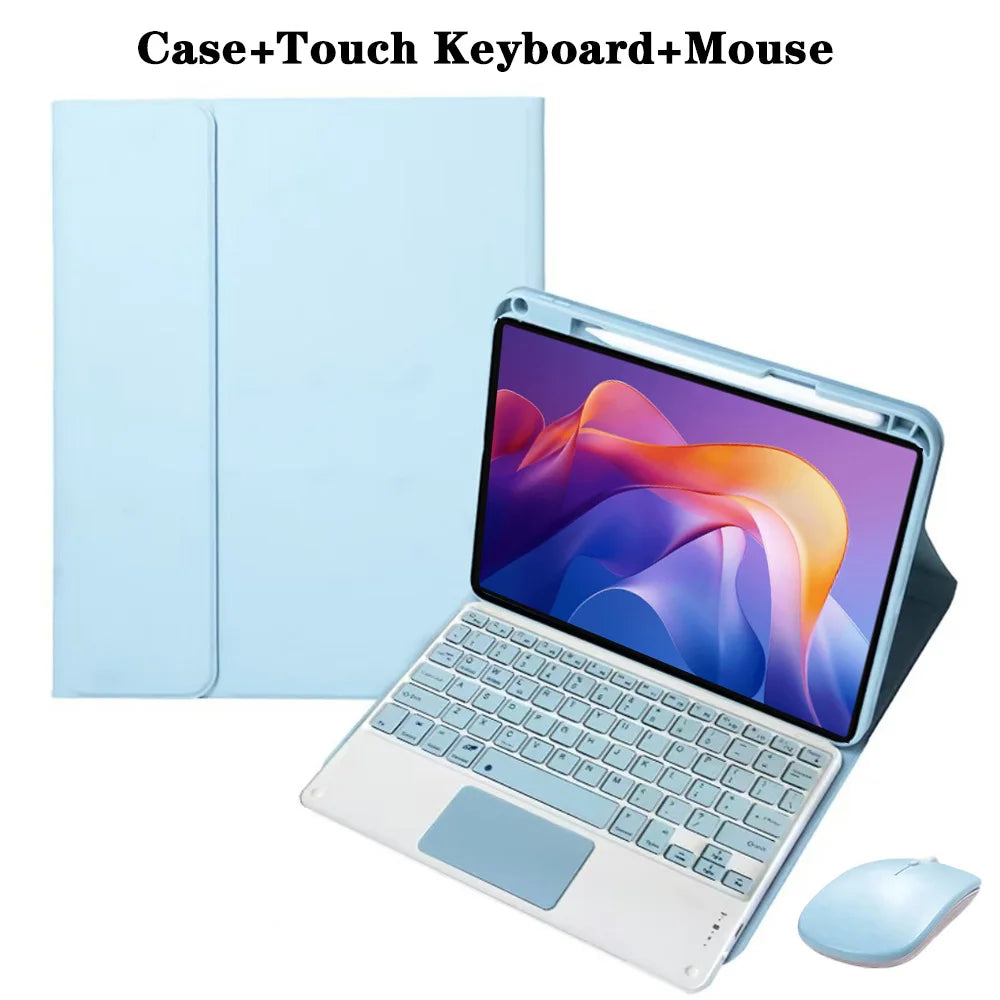 Keyboard Case for Redmi Pad 2 11-inch 2025 — Bluetooth Tablet Case with Pencil Holder for Xiaomi Redmi Pad 2