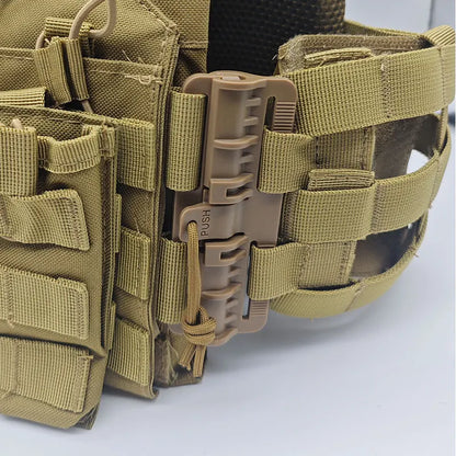 Tactical JPC Vest with Quick-Release Buckles - MOLLE Magazine Pouch Carrier for Airsoft, Hunting, and Outdoor Training Gear