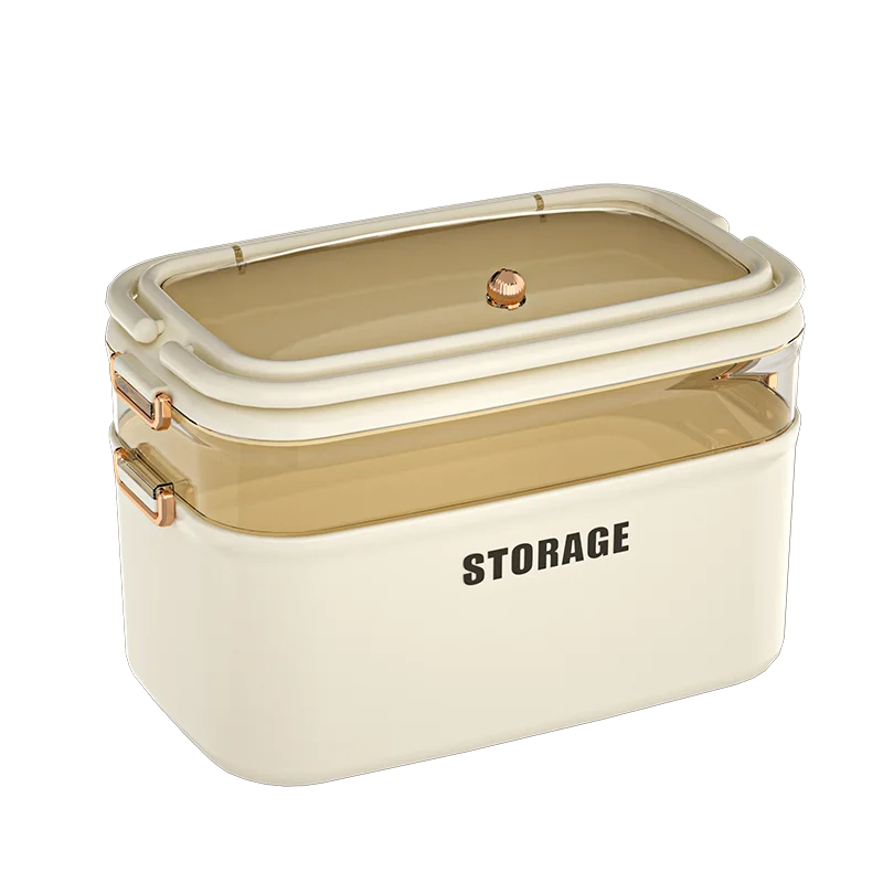 3/4-Layer Large Capacity Medicine Organizer Box – Portable Family First Aid Kit & Pill Storage Container