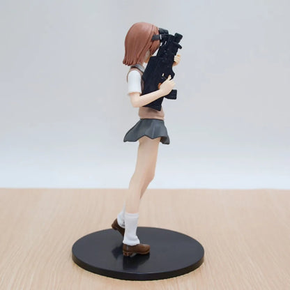 17cm Misaka Mikoto Anime Figure — A Certain Magical Index & Railgun PVC Action Toy, Cartoon Collectible Gift