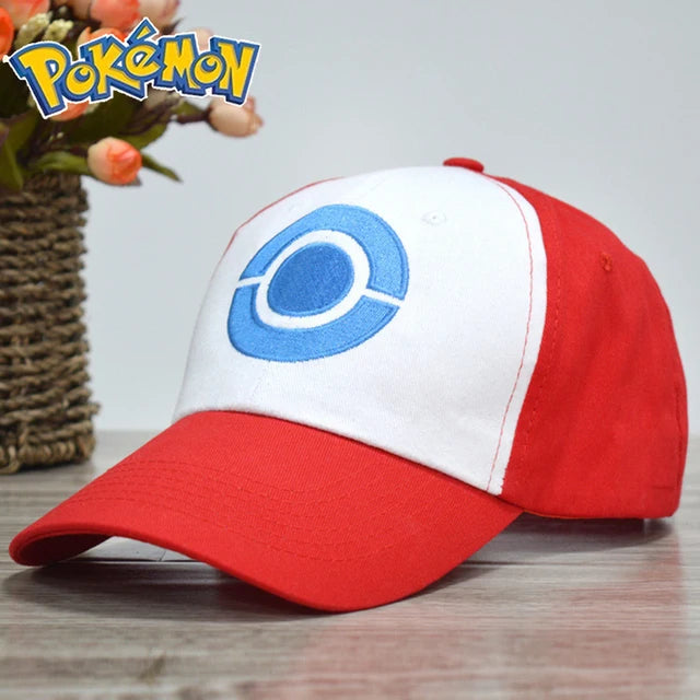 Pikachu Anime Baseball Cap - Adjustable Cartoon Cosplay Hat for Men, Women & Kids Sports Hip Hop Style Gift
