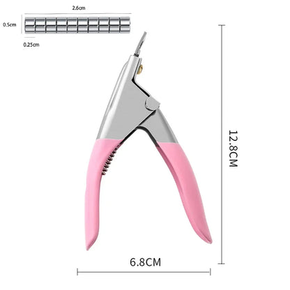 Mini Magnet for Acrylic Nails - Nail Cutter Tool for Manicure Tips, False Nails, and Length Cutting, Nail Clipper Supplies