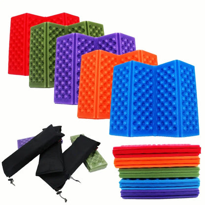 Outdoor Sitting Cushion – Foldable Waterproof XPE Foam Pad, Portable Chair Mat for Camping, 385x275x11mm