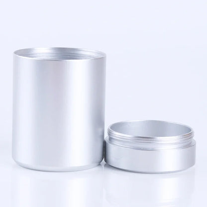 Mini Stainless Steel Metal Tea Box — Portable Travel Container for Sugar, Coffee & Household Storage