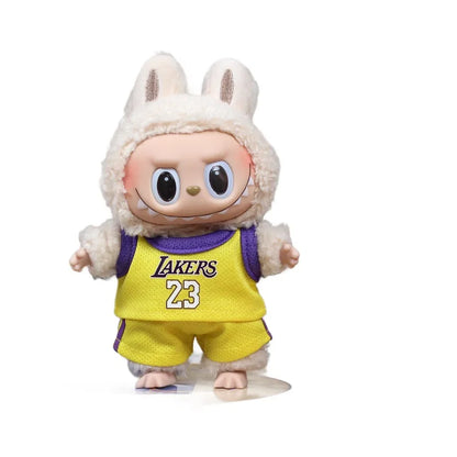 17cm Mini Plush Doll Clothing - Basketball Player Outfit for Idol Dolls & Accessories