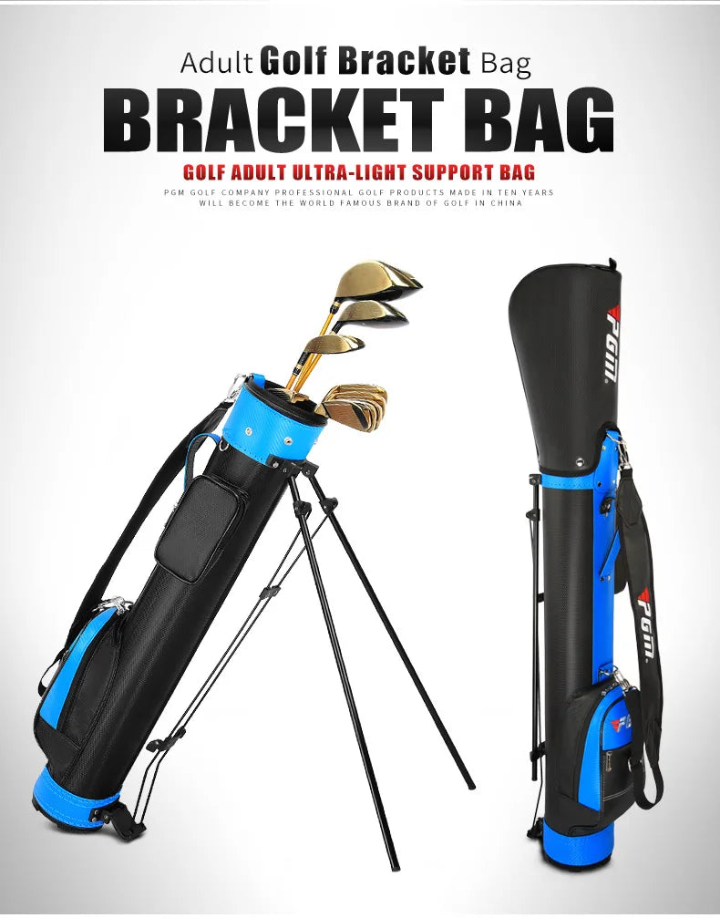 PGM Golf Bag QIAB008 – Lightweight 9-Club Capacity Support Bag for Men & Women, Available in 6 Colors